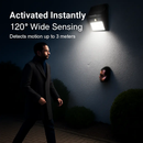 Solar Motion Sensor Light for Outdoor Security by LJGDeals