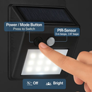 Solar Motion Sensor Light for Outdoor Security by LJGDeals