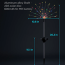 Solar Powered Starburst Lights for Garden Decor by LJGDeals
