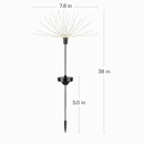 Solar Powered Starburst Lights for Garden Decor by LJGDeals
