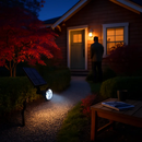 Outdoor Solar Spotlight for Walls and Pathways by LJGDeals