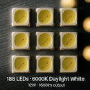 Outdoor Solar Lights with 188 LEDs & Motion Sensor by LJGDeals