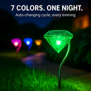 Solar Diamond Garden Light for Pathways and Patio by LJGDeals
