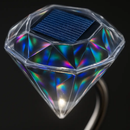 Solar Diamond Garden Light for Pathways and Patio