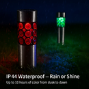 Outdoor Solar RGB Garden Lamp for Pathways by LJGDeals
