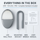Wall Pack Outdoor Light All-Weather Dusk-to-Dawn by LJGDeals
