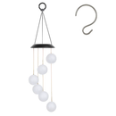 Solar Ball Wind Chime with Color-Changing LEDs Outdoor by LJGDeals