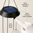 Solar Ball Wind Chime with Color-Changing LEDs Outdoor by LJGDeals