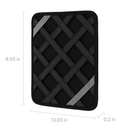 Tablet Case Organizer Elastic Band Tablet Sleeve For 9.7in Tablets w/ Double-sided Design For Mouse Earphone Card by LJGDeals
