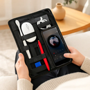 Tablet Case Organizer Elastic Band Tablet Sleeve For 9.7in Tablets w/ Double-sided Design For Mouse Earphone Card by LJGDeals