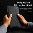 7.9in Keyboard Case for Tablet with PU Leather Back Stand by LJGDeals