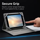 Organizer Case For 9.7in Tablet PC Business Tablet Portfolio w/ A5 Notepad Paper Pad Card Holder by LJGDeals
