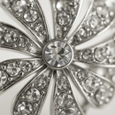 Magnetic Curtain Tiebacks with Extendable Floral Design by LJGDeals