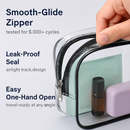 Clear Travel Bags Set for Toiletry Organization by LJGDeals