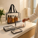 Clear Travel Bags Set for Toiletry Organization by LJGDeals