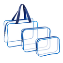Clear Travel Bags Set for Toiletry Organization by LJGDeals