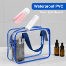 Clear Travel Bags Set for Toiletry Organization by LJGDeals