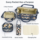 Diaper Bag Set with Changing Pad for Busy Parents by LJGDeals