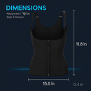 Zippered Waist Trainer Corset for Women Slimming - Support by LJGDeals