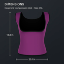 Body Shaper Sauna Vest for Workouts - Comfort Fit by LJGDeals