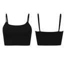 Women Sport Bras with Removable Pads, Low-Impact Square Neck by LJGDeals