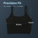 Women Sport Bras with Removable Pads, Low-Impact Square Neck by LJGDeals