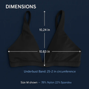 Women Deep V-Neck Sports Bra for Gym - Low-Impact Comfort by LJGDeals