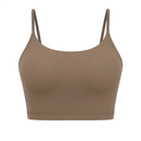 Women Sport Bras with Removable Pads, Low-Impact Square Neck by LJGDeals