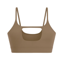 Women Sport Bras with Removable Pads, Low-Impact Square Neck by LJGDeals
