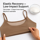 Women Sport Bras with Removable Pads, Low-Impact Square Neck by LJGDeals
