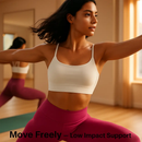 Women Sport Bras with Removable Pads, Low-Impact Square Neck by LJGDeals