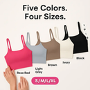 Women Sport Bras with Removable Pads, Low-Impact Square Neck by LJGDeals