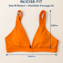 Women Deep V-Neck Sports Bra for Gym - Low-Impact Comfort by LJGDeals