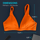Women Deep V-Neck Sports Bra for Gym - Low-Impact Comfort by LJGDeals