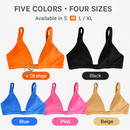 Women Deep V-Neck Sports Bra for Gym - Low-Impact Comfort by LJGDeals