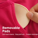Women Sport Bras with Removable Pads, Low-Impact Square Neck by LJGDeals