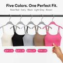 Women Sport Bras with Removable Pads, Low-Impact Square Neck by LJGDeals