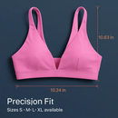 Women Deep V-Neck Sports Bra for Gym - Low-Impact Comfort by LJGDeals