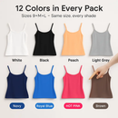 12 PCS Women\'s Camisole Tank Tops in A Pack by LJGDeals