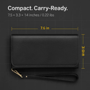 Wristlet Wallet for Women PU Leather Everyday by LJGDeals