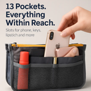 Handbag Organizer for Travel - Spacious Pockets by LJGDeals