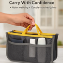 Handbag Organizer for Travel - Spacious Pockets by LJGDeals