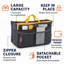 Handbag Organizer for Travel - Spacious Pockets by LJGDeals