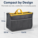 Handbag Organizer for Travel - Spacious Pockets by LJGDeals