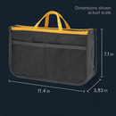 Handbag Organizer for Travel - Spacious Pockets by LJGDeals
