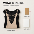 Evening Dress - Elegant Cocktail Nightwear for Evening by LJGDeals