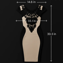 Evening Dress - Elegant Cocktail Nightwear for Evening by LJGDeals