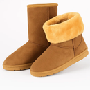 Snow Boots - Waterproof Faux Suede Mid-Calf with Warm Lining by LJGDeals