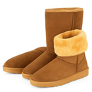 Snow Boots - Waterproof Faux Suede Mid-Calf with Warm Lining by LJGDeals
