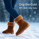 Snow Boots - Waterproof Faux Suede Mid-Calf with Warm Lining by LJGDeals